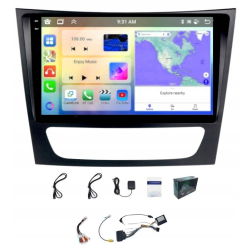 MERCEDES W209 W211 W219 ANDROID GPS USB WIFI BLUETOOTH CARPLAY ANDROID AUTO 4GB 64GB Q9 QLED